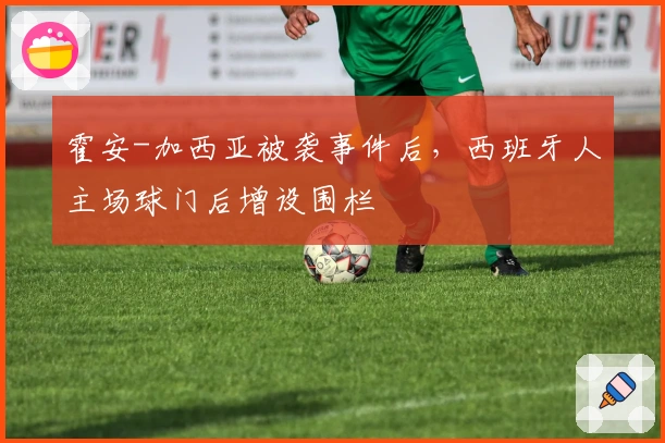 霍安-加西亚被袭事件后，西班牙人主场球门后增设围栏